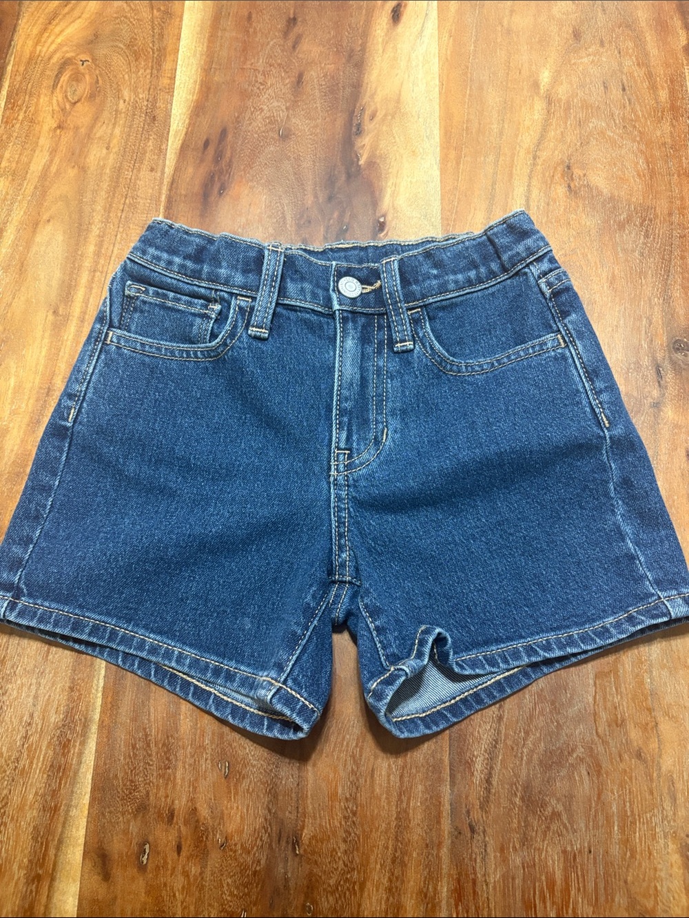 Old Navy Dark Blue Denim Shorts for Kids